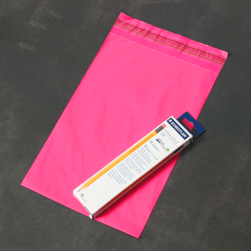 안박스 HDPE택배봉투(진핑크18cmX24cm)