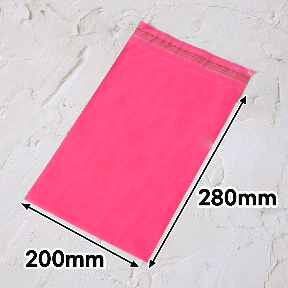 안박스 HDPE택배봉투(진핑크20cmX28cm)