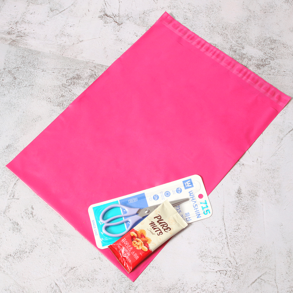 안박스 HDPE택배봉투(진핑크40cmX48cm)