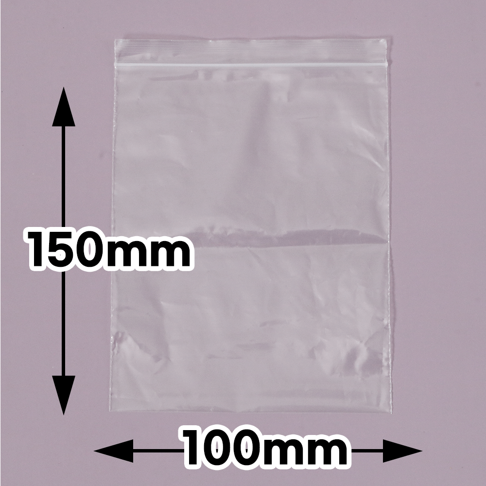 안박스 PE지퍼백(10cmX15cm)