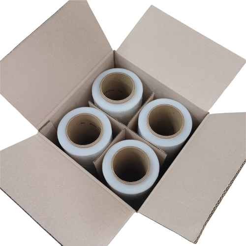 스트레치필름(공업용)- 4롤 수동/ 폭50cm*길이350M*두께0.018mm