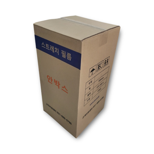 스트레치필름(공업용)- 4롤 수동/ 폭50cm*길이350M*두께0.018mm
